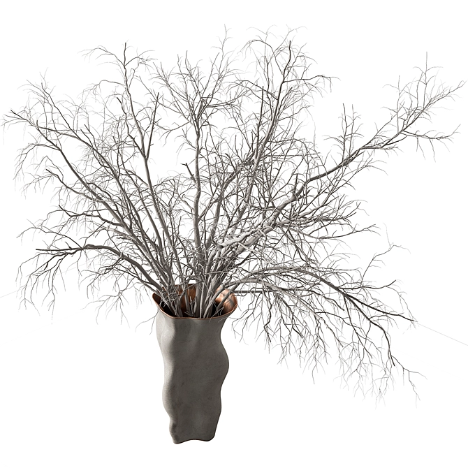 137 Dry Branch Bouquet 3D model image 2