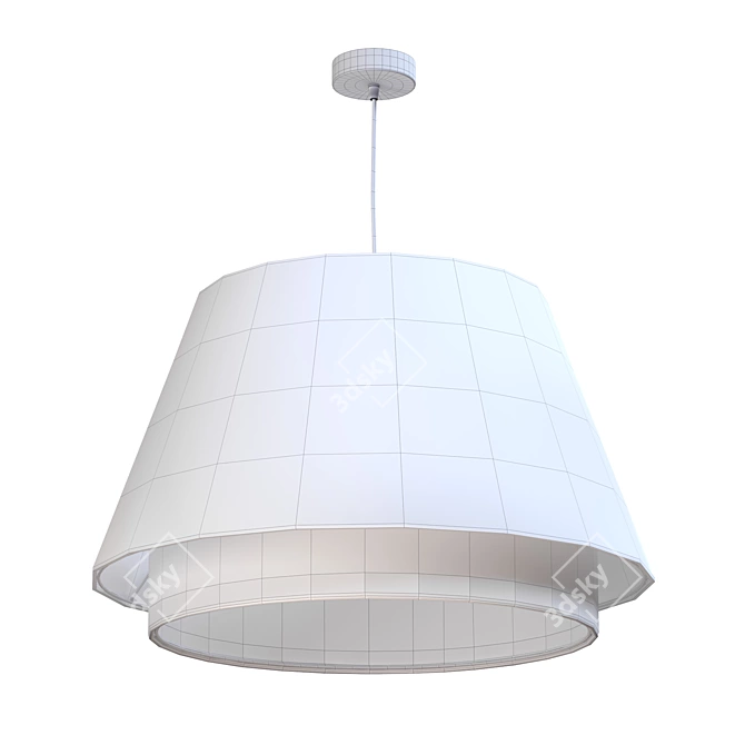 BPS KONCEPT Hemp Pendant Light 3D model image 2