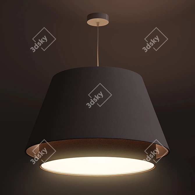 BPS KONCEPT Hemp Pendant Light 3D model image 4