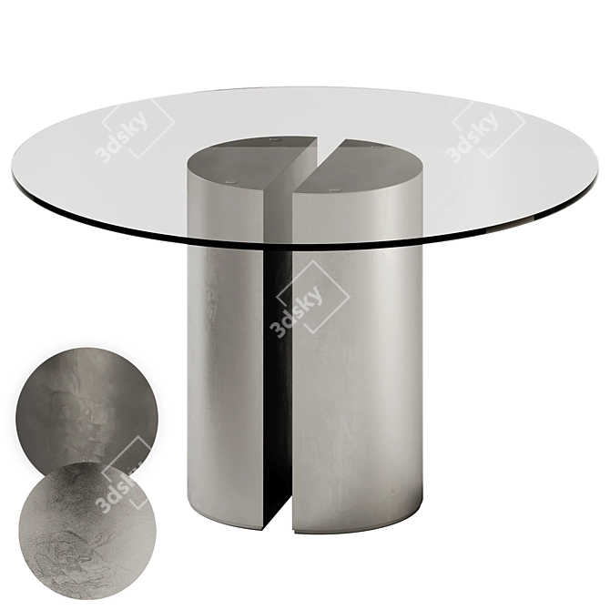 EFORMA DORA Round Table: Elegant & Functional 3D model image 1