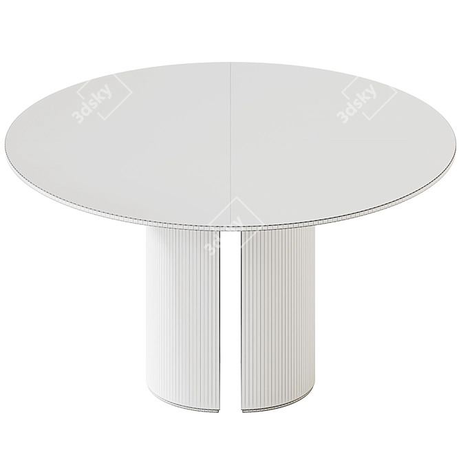 EFORMA DORA Round Table: Elegant & Functional 3D model image 5