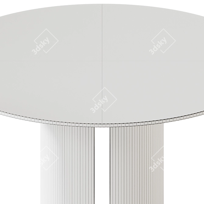 EFORMA DORA Round Table: Elegant & Functional 3D model image 6