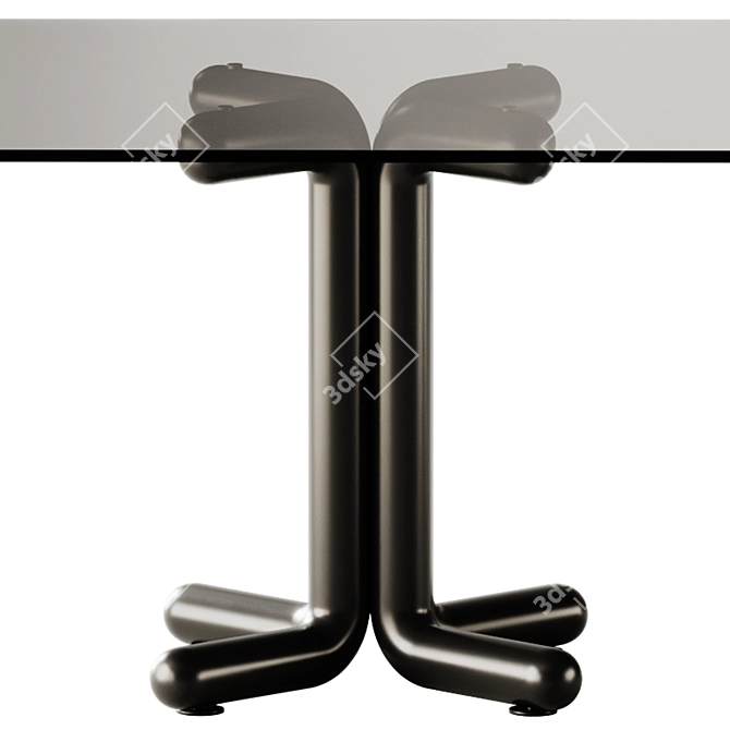 Elegant Porada TONDO Dining Table 3D model image 3