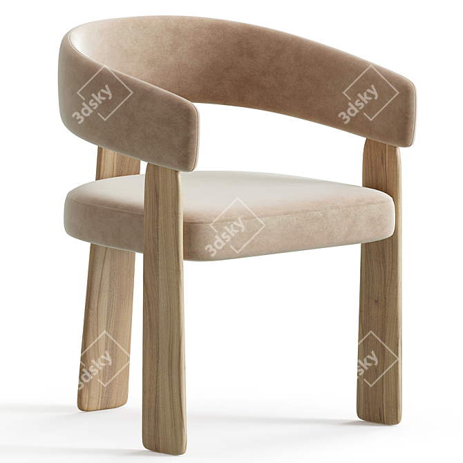 Modern Design Oru Chair 2014 3D model image 2