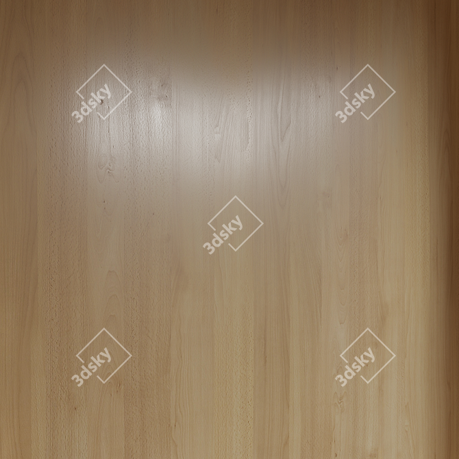 Seamless Wood Material for 3D 3D model image 2