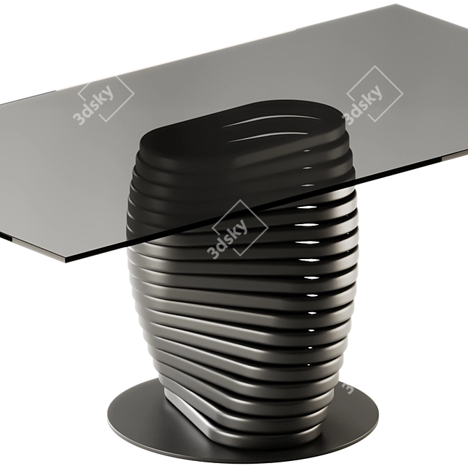 EFORMA ROTOLO Glass Table 3D model image 2