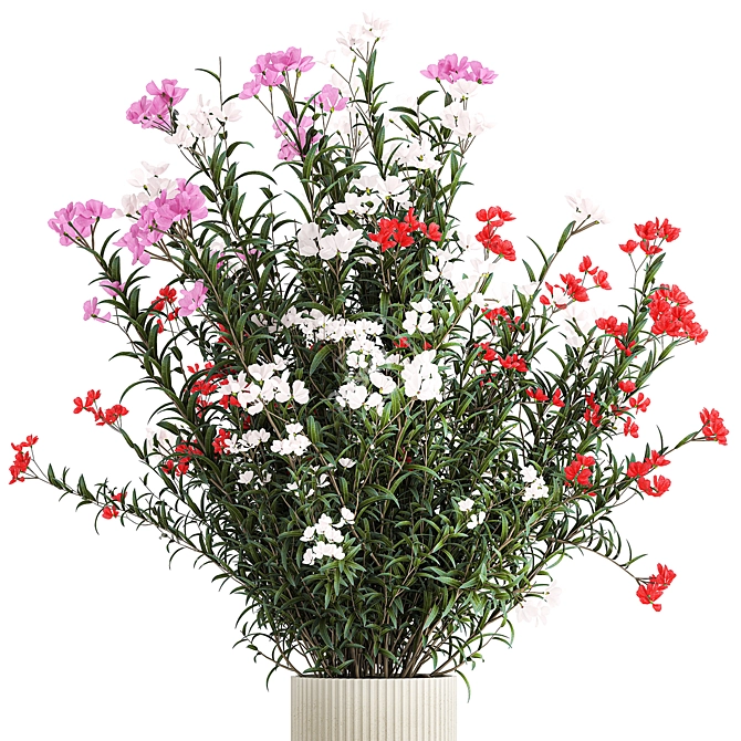 Blooming Oleander & Nerium Collection 3D model image 2