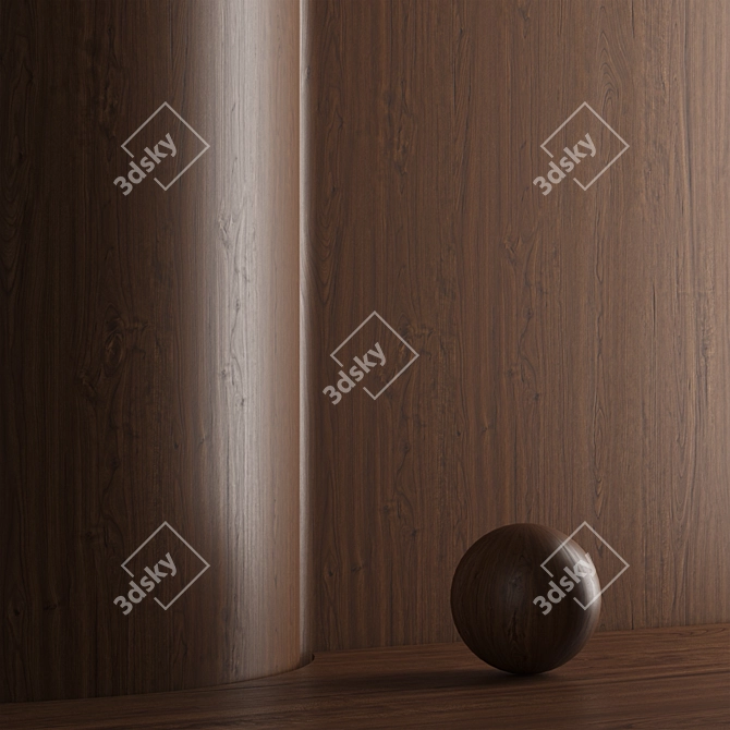 Seamless Oak Texture Pack 3D model image 5