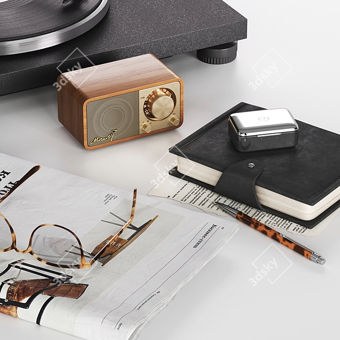 Modern Music-Inspired Home Decor 3D model image 2