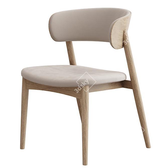 Siena Chair Deep House Modern 3D model image 19