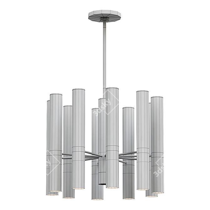 Granville II Suspension Lamp 3D model image 3