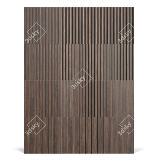 RITMO Wall Panels Collection 3D model image 1