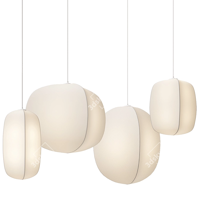 BAMSE Pendant Lamp Collection 3D model image 1