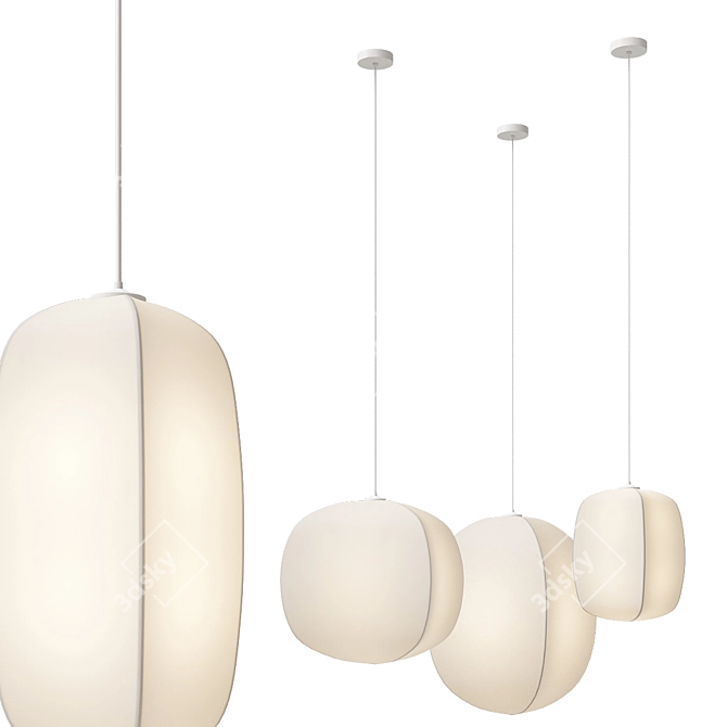 BAMSE Pendant Lamp Collection 3D model image 2