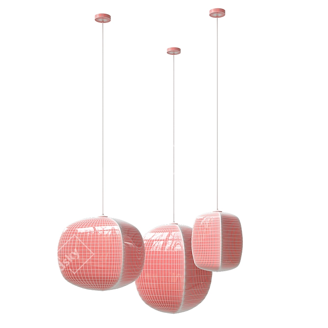 BAMSE Pendant Lamp Collection 3D model image 3