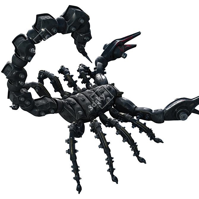 Scorpion Robot Model 3D model image 7