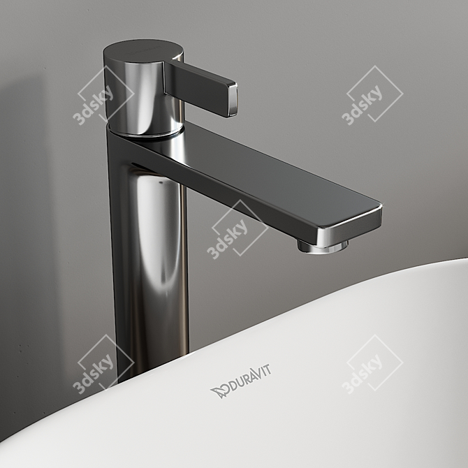 Sleek D-Neo Vanity Set 3D model image 4