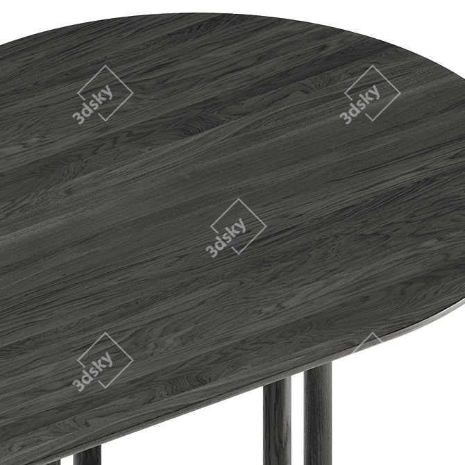 TEULAT JUNCO Modern Oval Table 3D model image 2