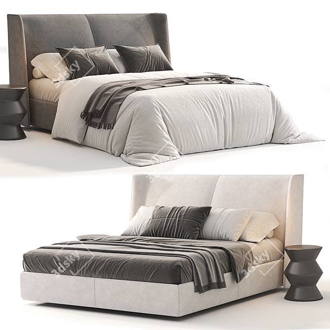 ECHO Bed by Domkapa, 3D Model 3D model image 1