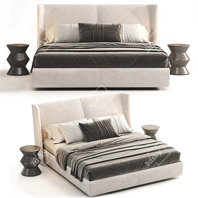 ECHO Bed by Domkapa, 3D Model 3D model image 3