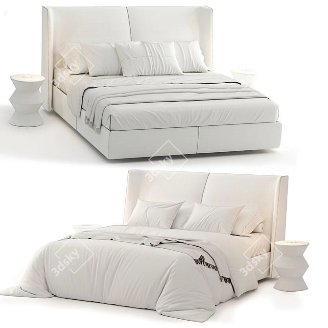 ECHO Bed by Domkapa, 3D Model 3D model image 5