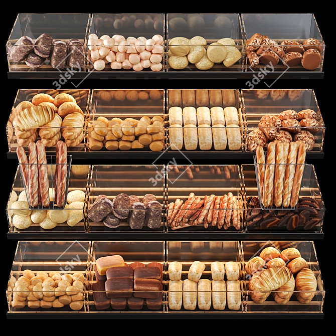 Bread Rack 3D Models Archive 3D model image 1