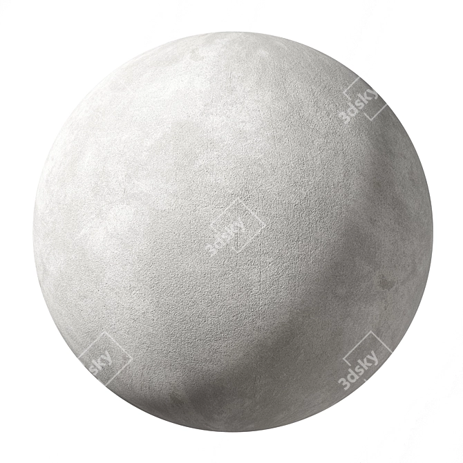 Seamless Plaster Material Texture Pack 3D model image 1