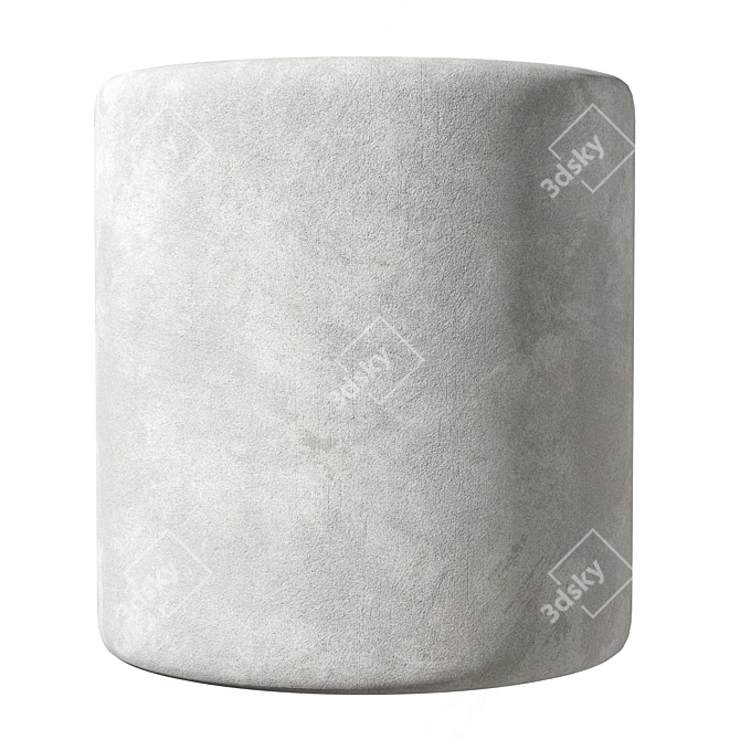 Seamless Plaster Material Texture Pack 3D model image 2