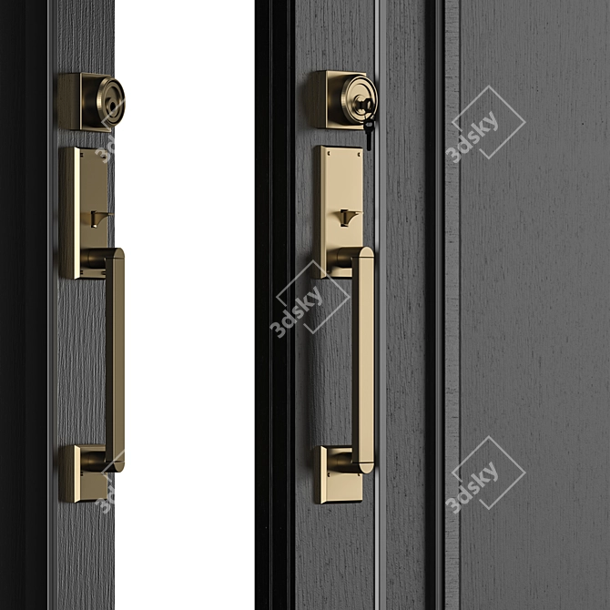 Exterior Door 18, 3D Model 3D model image 5