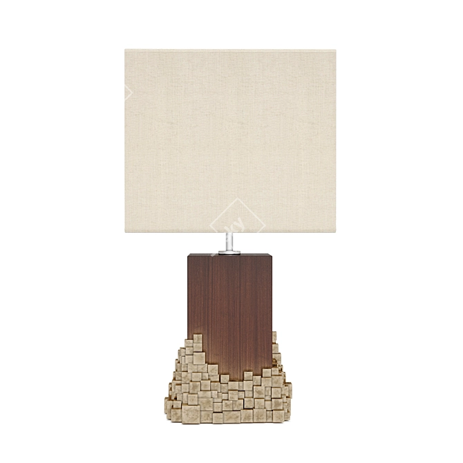 Elegant Jallu Ruth Table Lamp 3D model image 4