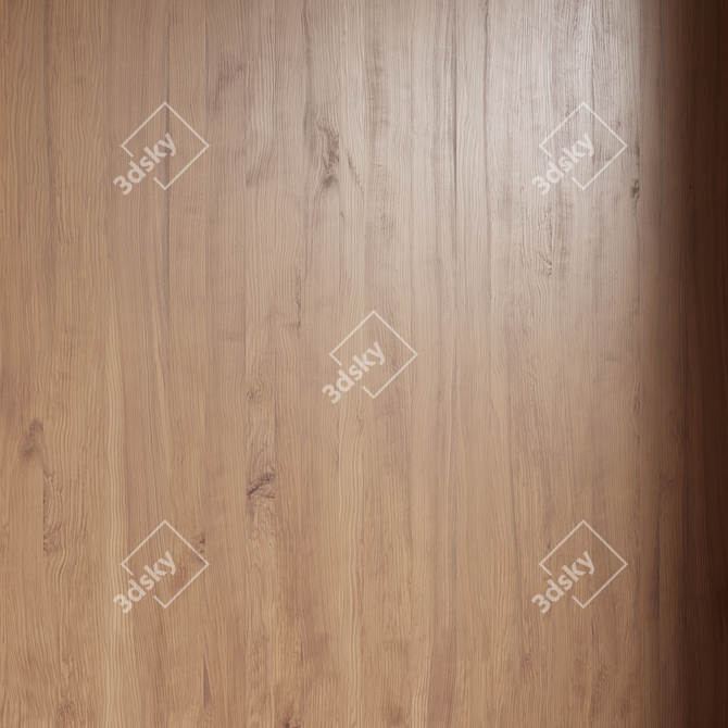 Seamless Wood Material Texture Set 3D model image 3