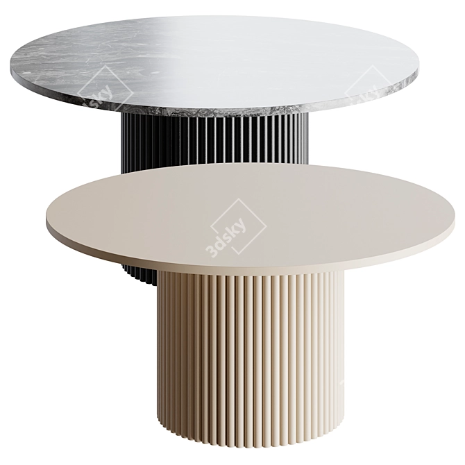 Modern Oi b Coffee Table 3D model image 1