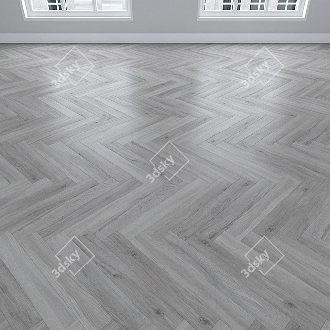 Oak Parquet - Three Designs 3D model image 3