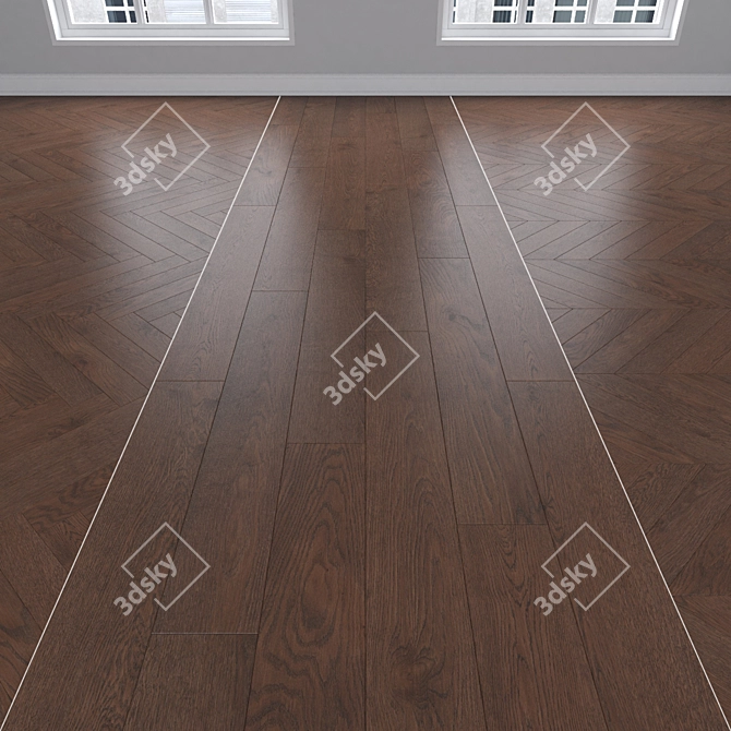 Oak Parquet Collection 3D model image 1