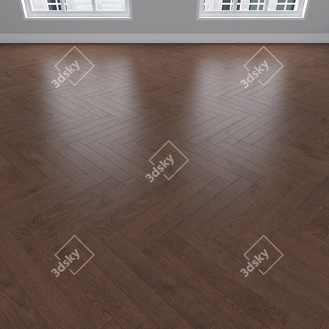 Oak Parquet Collection 3D model image 3