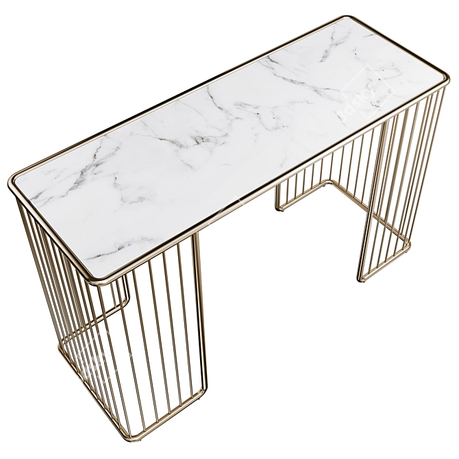 Luxury Marina Console Table 3D model image 2