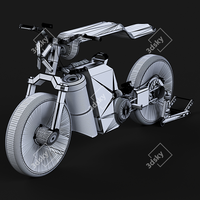 Yanko Design E-Bike Model 3D model image 5