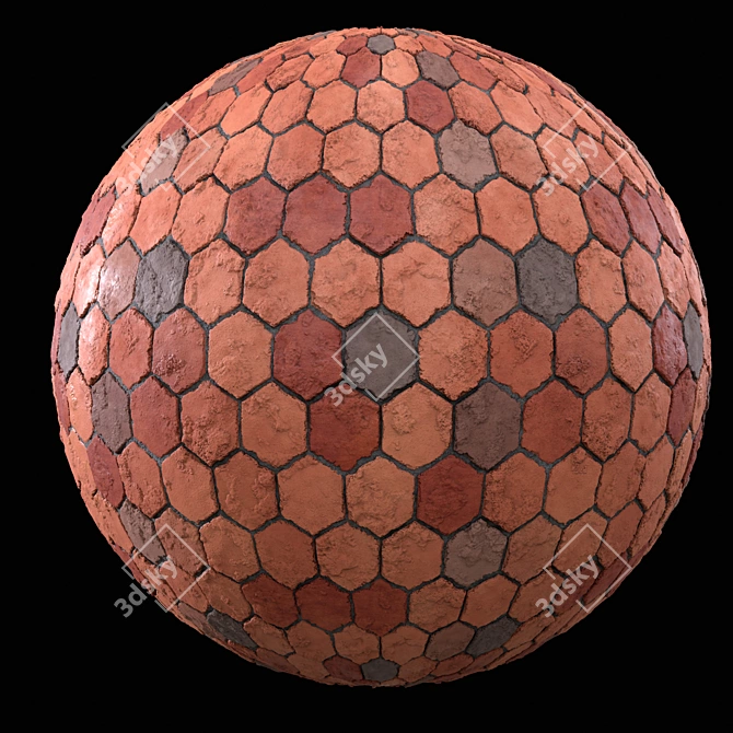 High-Quality Brick Wall Texture 3D model image 3