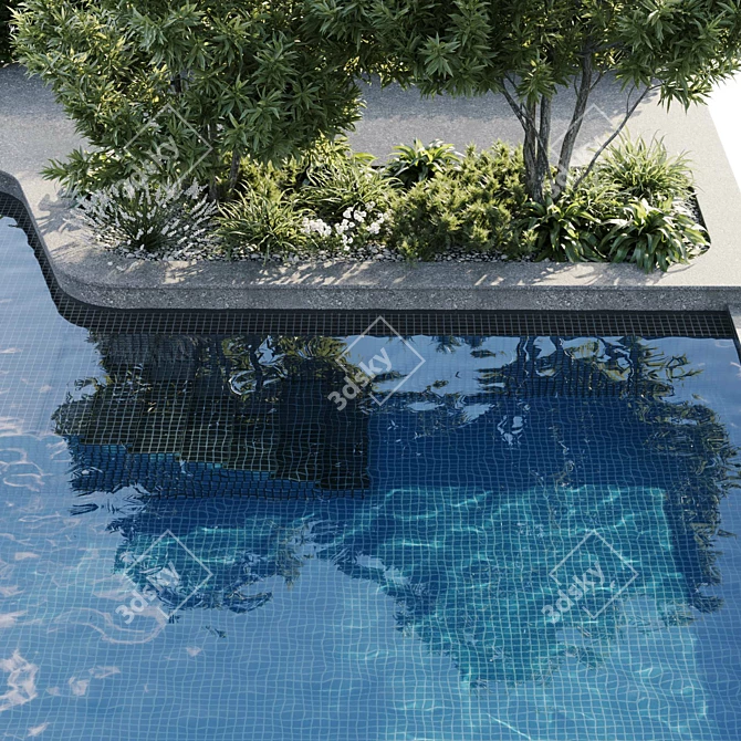 Above-Ground Pool 3D Model 3D model image 2