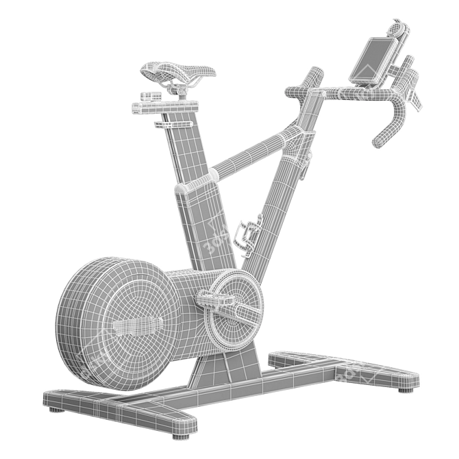 Technogym High-Res Texture Bike 3D model image 4