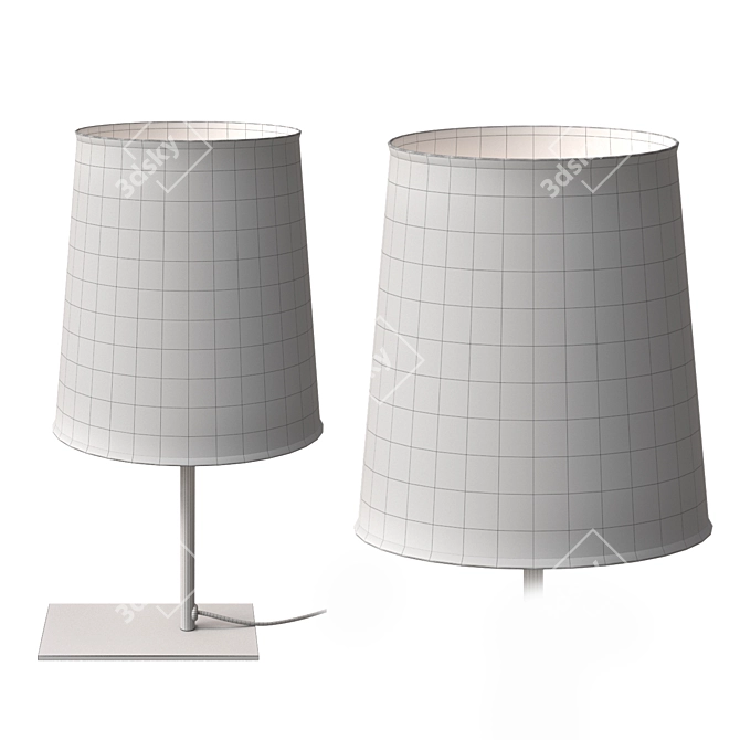 Modern Glow Desk Lamp 3D model image 3