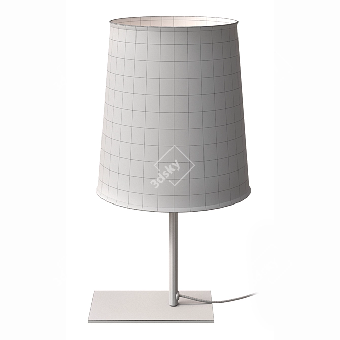 Modern Glow Desk Lamp 3D model image 1