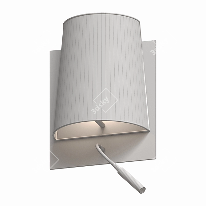 Hotel Wall Light By Alma 3D model image 2