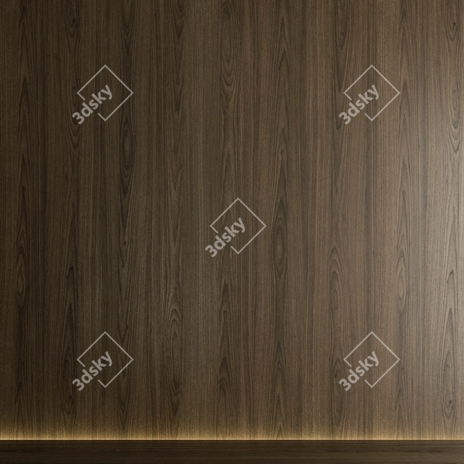  Oak 022 Seamless Wood Texture 3D model image 5