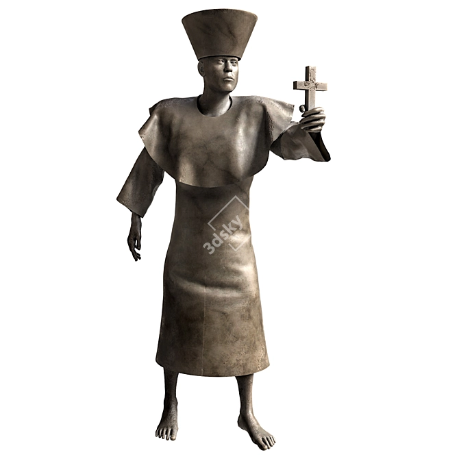 Religious Man 3D Model (2016) 3D model image 2