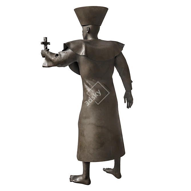 Religious Man 3D Model (2016) 3D model image 4