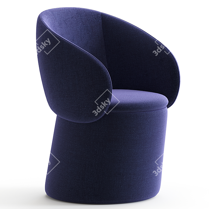 Modern Chic Nebula Seat Design 3D model image 4