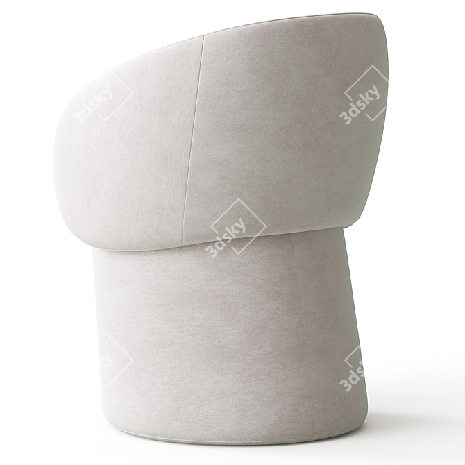 Modern Chic Nebula Seat Design 3D model image 5