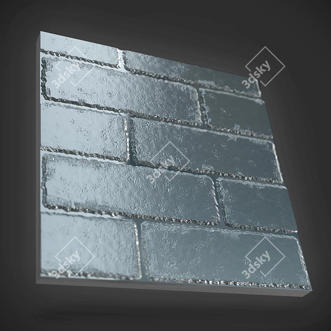 Seamless Glass Materials Pack 3D model image 3