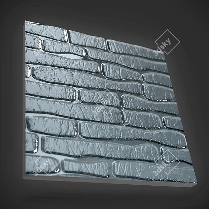 Seamless Glass Materials Pack 3D model image 4